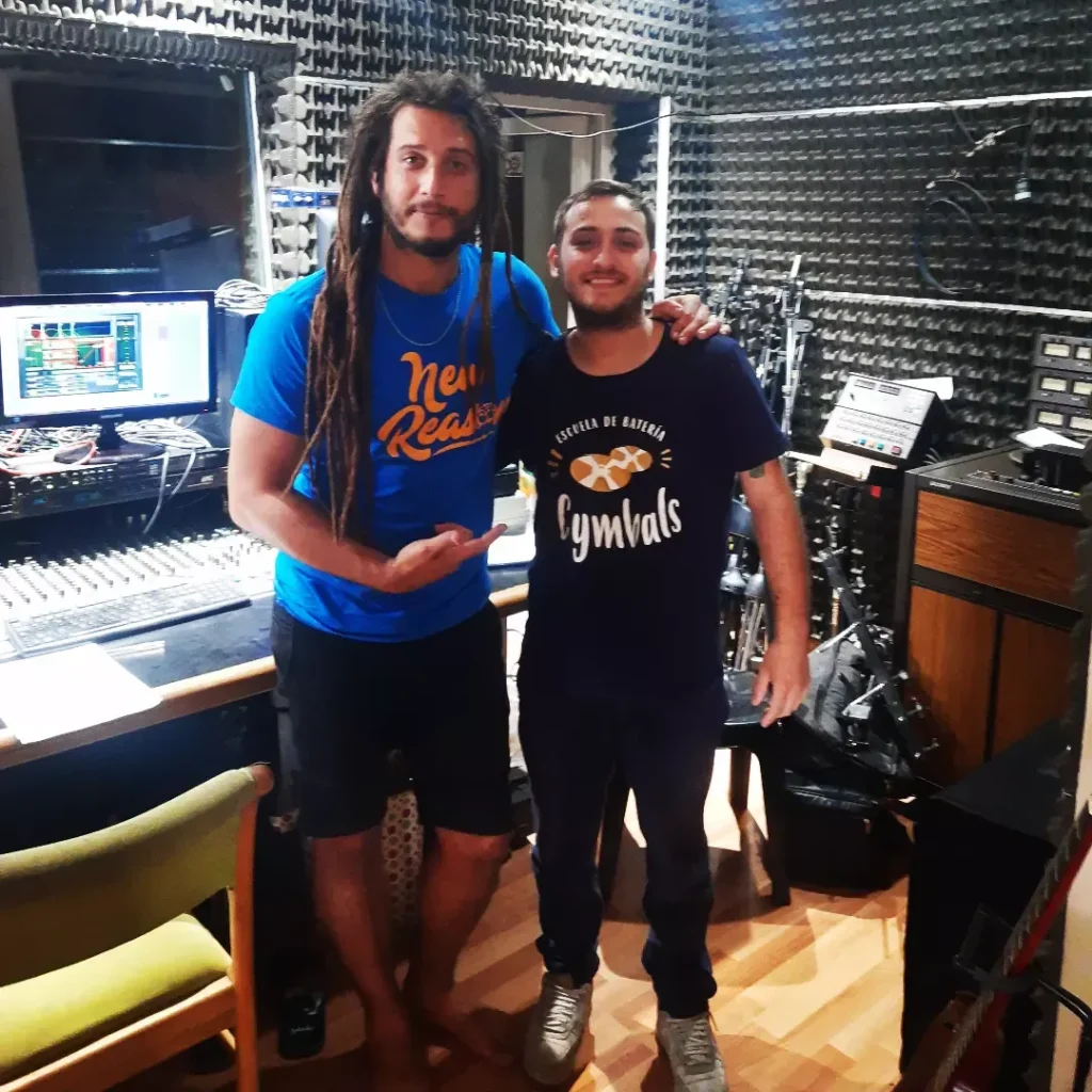 Recording Drums at Inti Music Studio